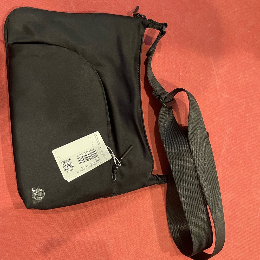 LuluLemon crossbody Yoga mat bag